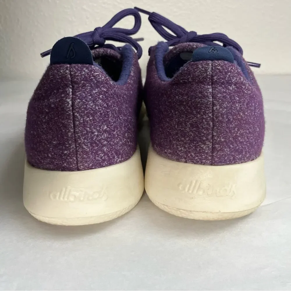 Allbirds running shoes womens 7 Wool runners‎ purple exercise gym running